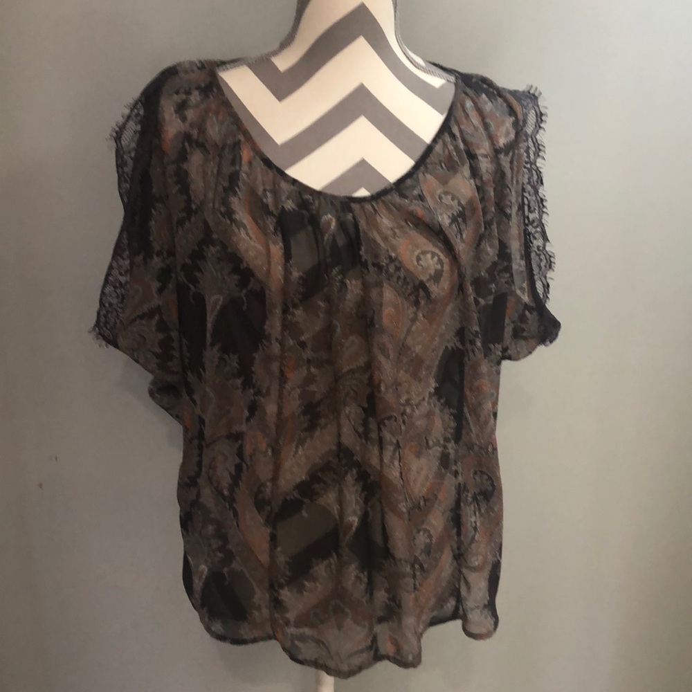 Boho Sheer Top